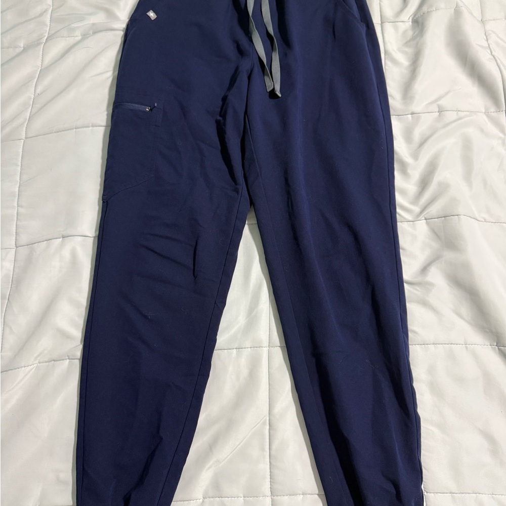 Figs Women's Navy High-Waisted Jogger Pants